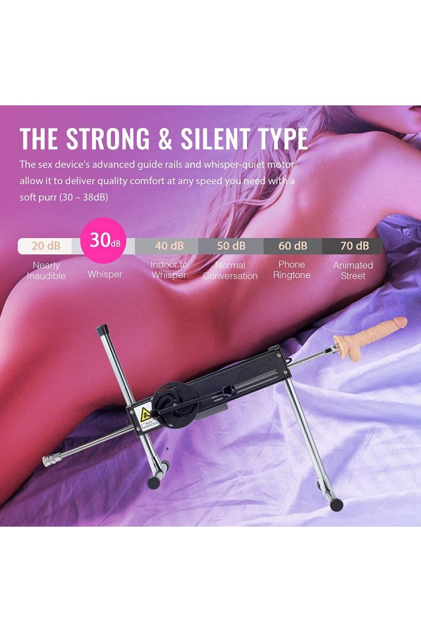 Automatic Sex Machine Adjustable Speed Dual-Penetration Capable Vaginal/Anal/Penile Massage Gun Automatic Sex Machine Adjustable Speed Dual-Penetration Capable Vaginal/Anal/Penile Massage Gun