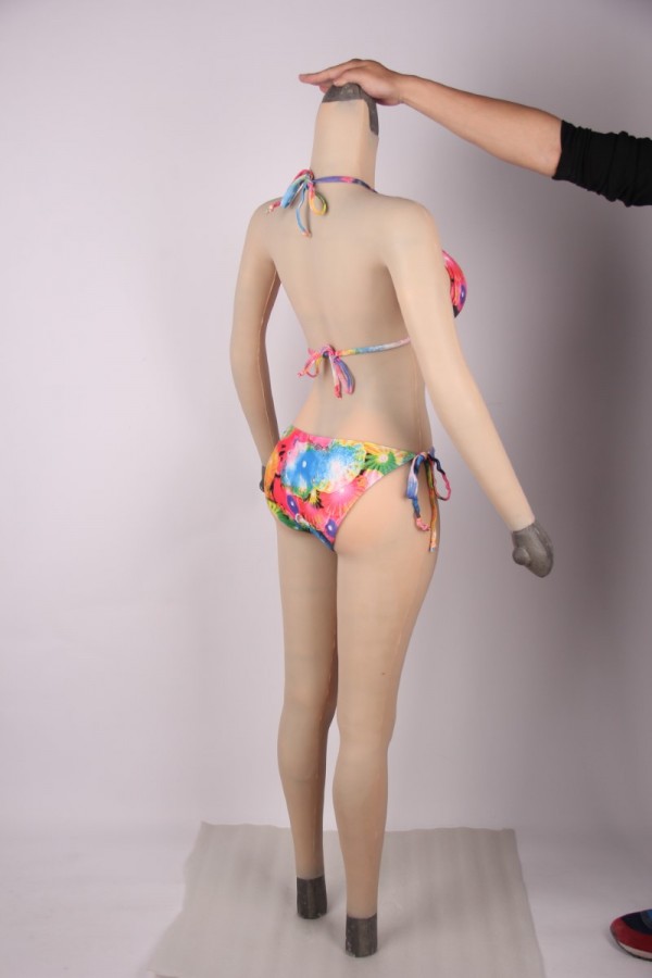 Bodysuit With Arms Silicone Realistic Crossdressing