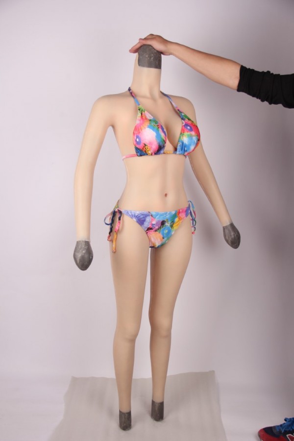 Bodysuit With Arms Silicone Realistic Crossdressing