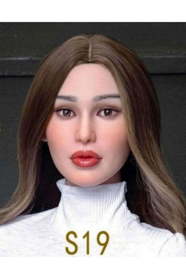 Irontech Sex Doll Head Silicone | Pearl
