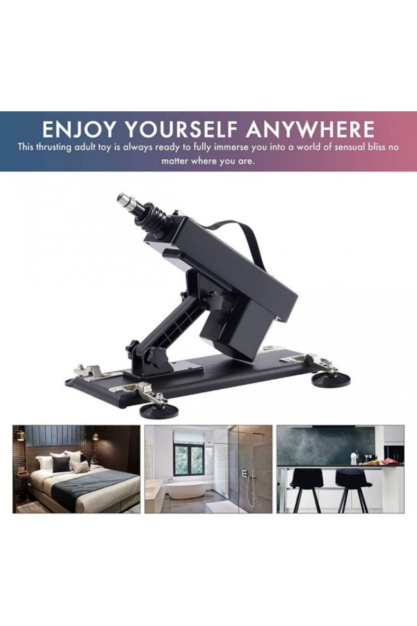 Sex Machine Thrusting Fucking Machine Automatic and Adjustable with Attachments Sex Machine Thrusting Fucking Machine Automatic and Adjustable with Attachments