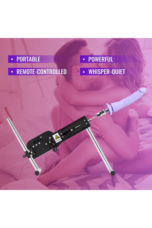 Sex Machine with Remote Control, Automatic Dildo Thrusting Machine Gun