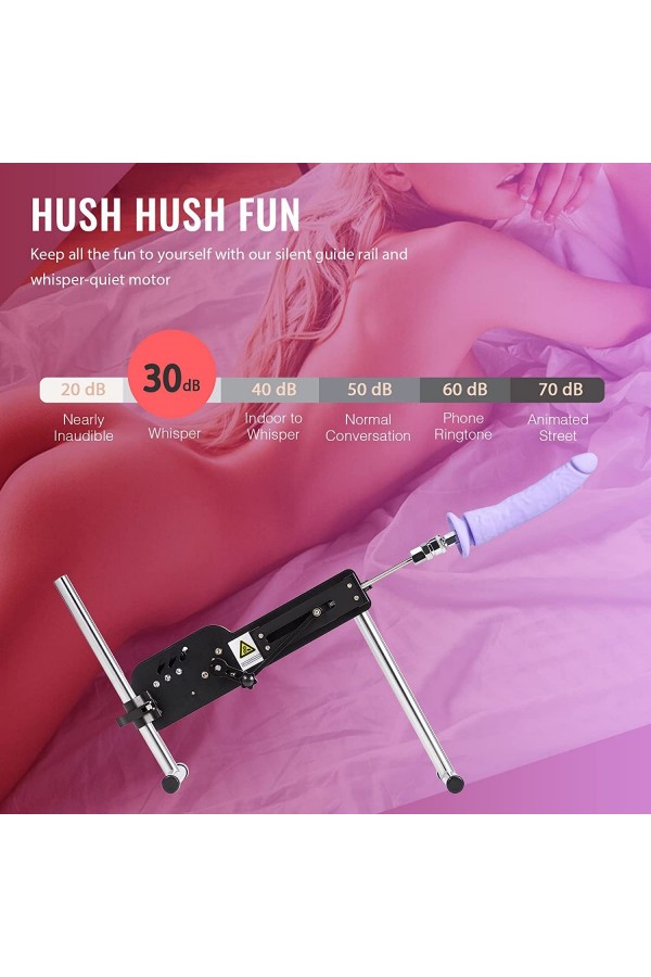 Sex Machine with Remote Control, Automatic Dildo Thrusting Machine Gun