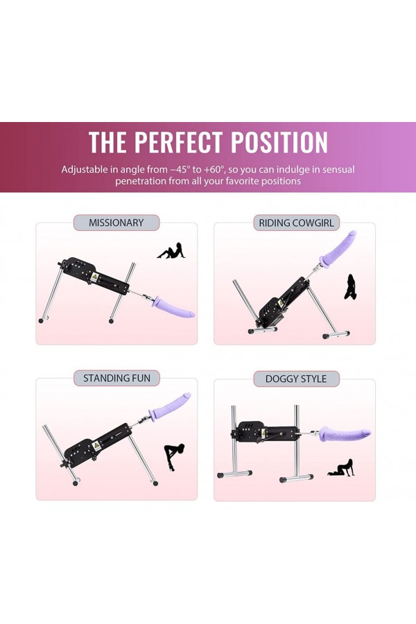 Sex Machine with Remote Control, Automatic Dildo Thrusting Machine Gun Sex Machine with Remote Control, Automatic Dildo Thrusting Machine Gun