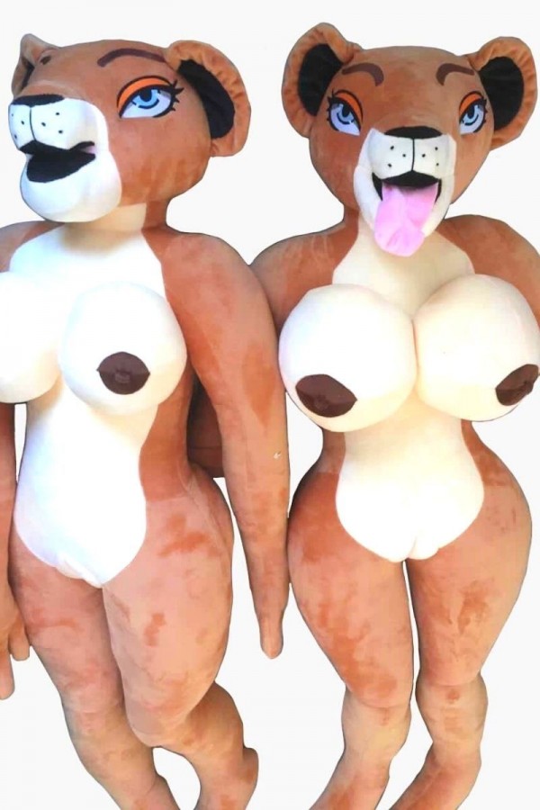 Kinky Furry Love Doll The Lioness Plush 160cm Kinky Furry Love Doll The Lioness Plush 160cm