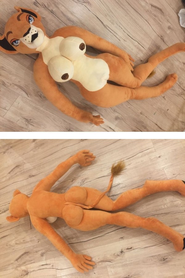 Kinky Furry Love Doll The Lioness Plush 160cm Kinky Furry Love Doll The Lioness Plush 160cm